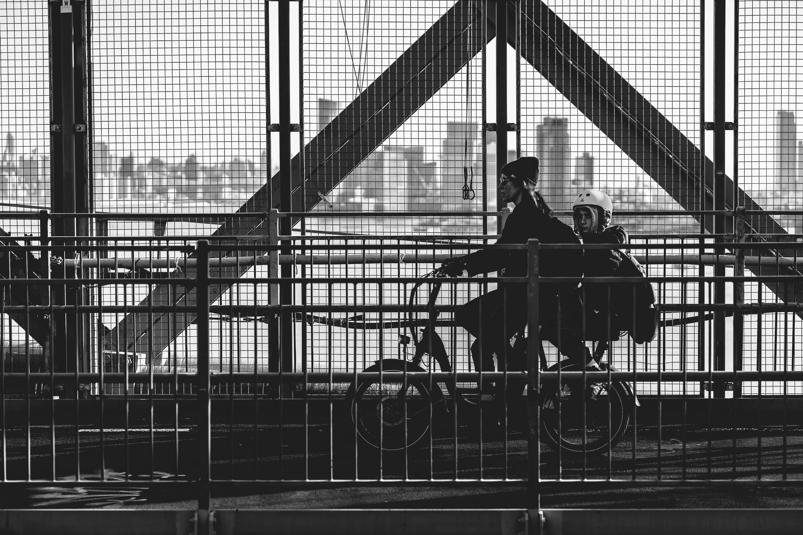 Shot while crossing the Williamsburg bridge