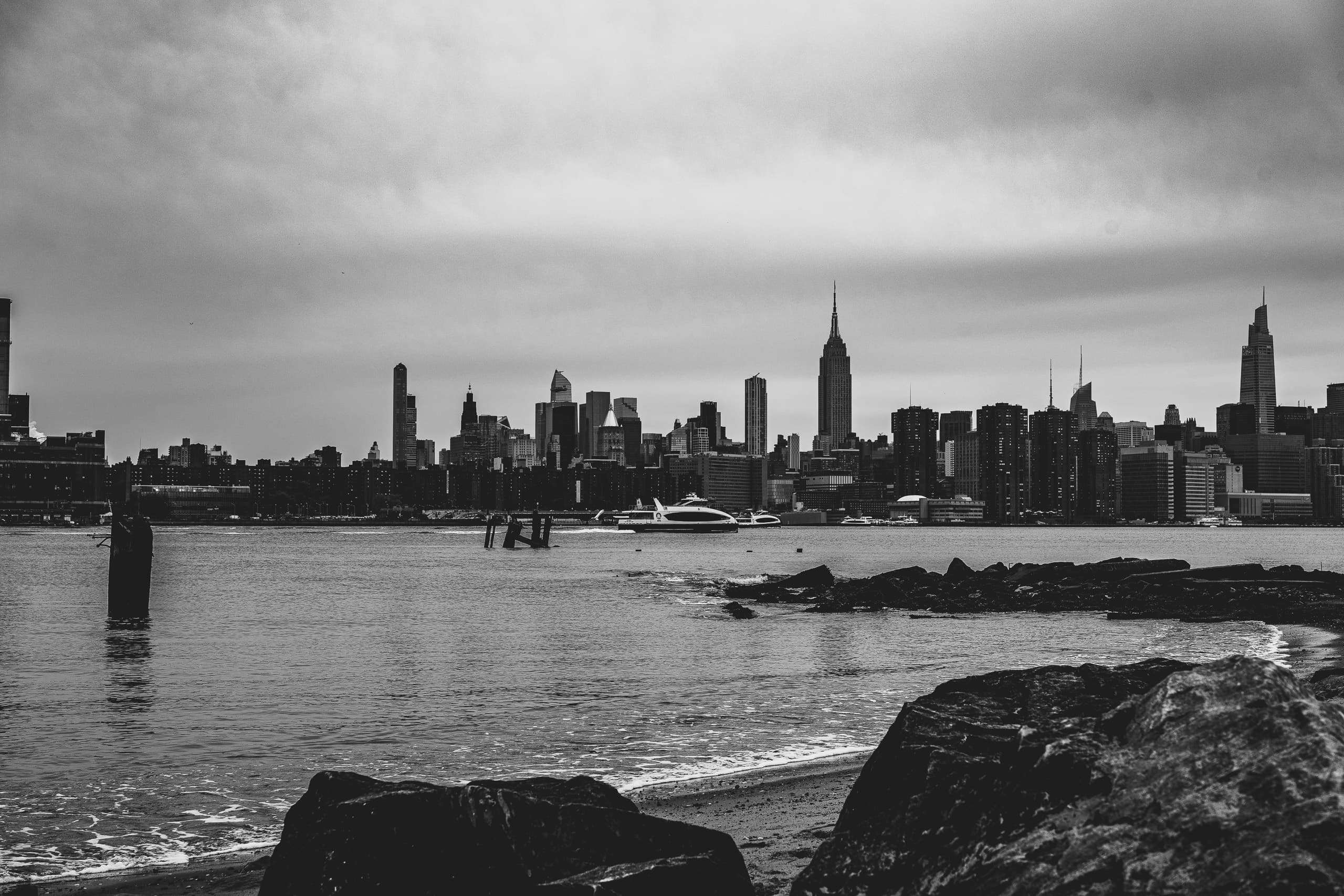 City skyline from Williamsburg, Brooklyn